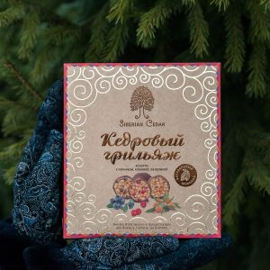 "Кедровый грильяж" ассорти (клюква, черника, облепиха)