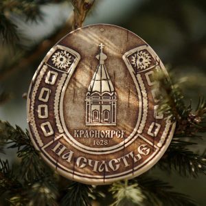 Сувенир из бересты "На счастье" (магнит) — купить в Красноярске