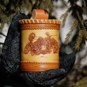 Туесок из бересты 1 л — купить в Красноярске
