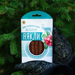 Колбаски Аякли из мяса северного оленя