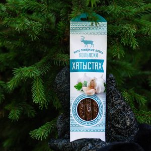 Колбаски сырокопченые из оленины Хатыстах