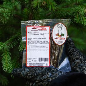 Сыровяленые колбаски из оленины Таёжные