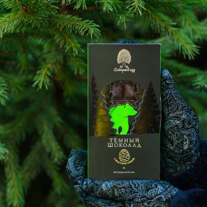 Тёмный шоколад с кедровым орехом