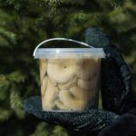 Грузди соленые 1 литр в пластиковом ведре