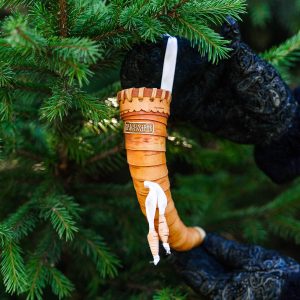 Дудка из бересты сувенирная
