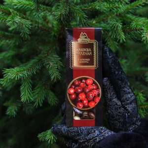 Вяленая клюква в шоколаде ассорти 100 гр