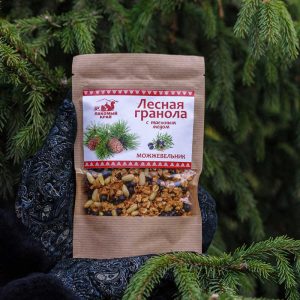 гранола с таёжным мёдом и можжевельником