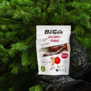 Пастила с брусникой и кешью BeGoo