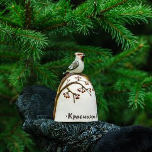 Колокольчик керамический "Свиристель"