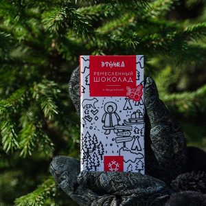Ремесленный шоколад с брусникой