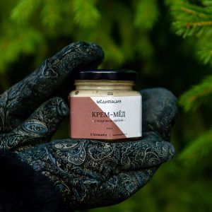 Крем мёд с кедровым орехом