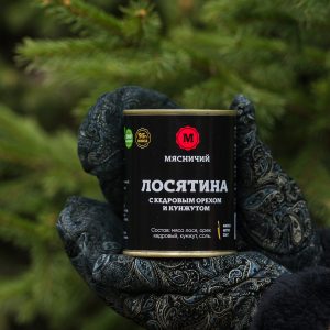Лосятина с кедровым орехом и кунжутом 338 г