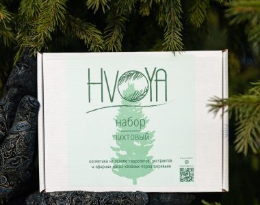 Косметика Hvoya — сибирская хвойная серия: гели, шампуни, маски, мыло