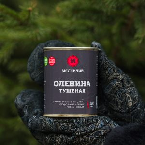 Оленина тушеная 338 г