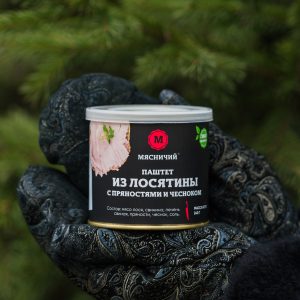 Паштет из лосятины с пряностями и чесноком 240 г