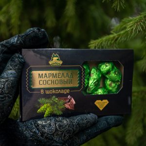 Мармелад сосновый в шоколаде 140 гр