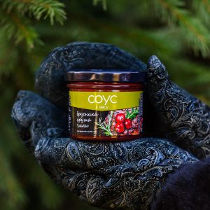 Соус к мясу: брусника, груша, чили 100 гр