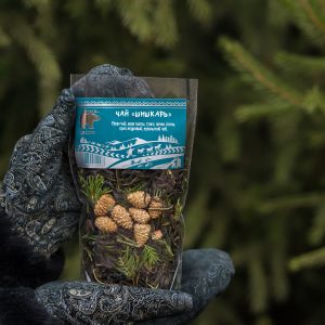чай с сосновыми шишками