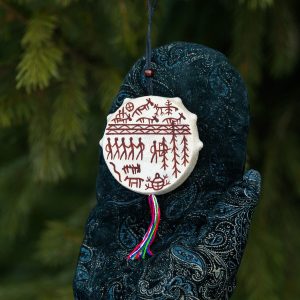 Подвеска "бубен"