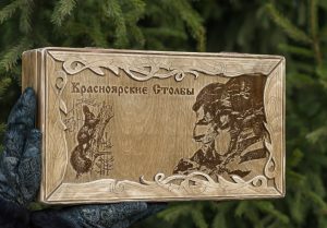 Ящик дерево состаренное Красноярские Столбы