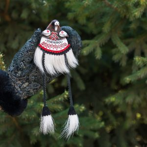 Сувенир магнит Ворона маленькая