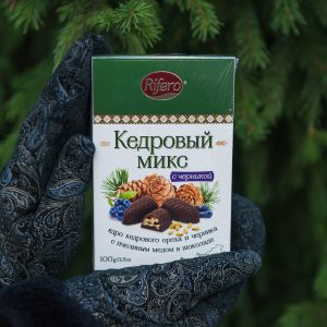 Кедровый микс с черникой 100 г