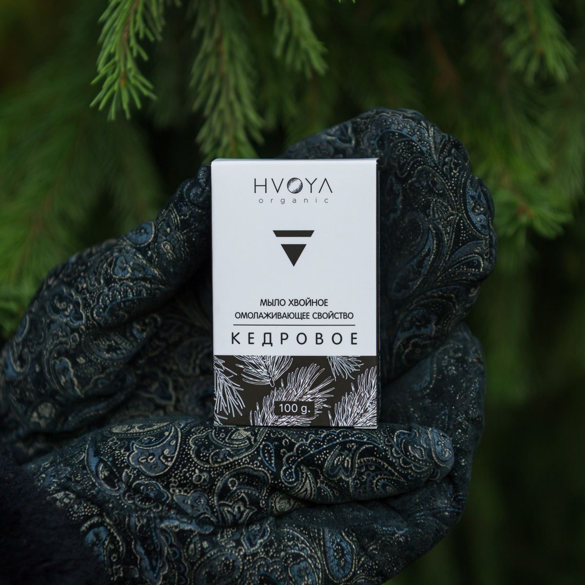 Мыло кедровое Hvoya 100 гр