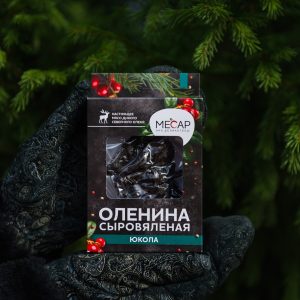 Юкола (оленина сыровяленая) 60 гр, премиум