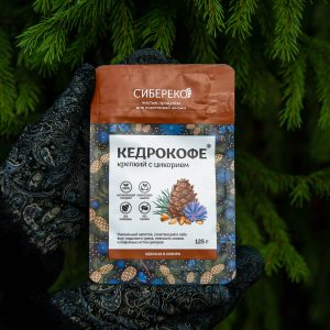 Кедрокофе Крепкий с цикорием Sibereco 125 гр