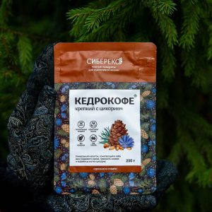 Кедрокофе Крепкий с цикорием Sibereco 250 гр