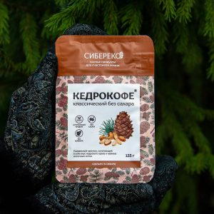 Кедрокофе классический без сахара Sibereco 125 г