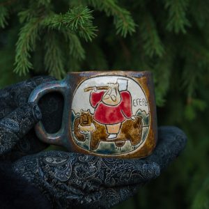 Кружка керамическая Егерь