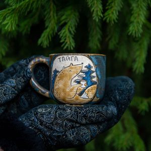Кружка керамическая Лиса