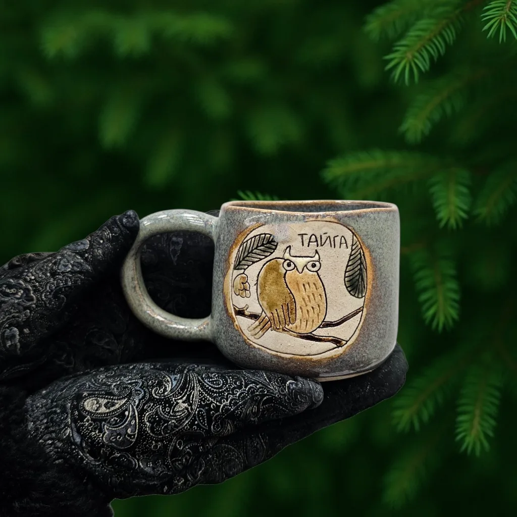 Кружка керамическая Сова