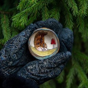 Пиала керамическая Медведь