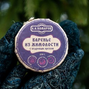 Варенье из жимолости с кедровым орехом 270 г (250 мл) — купить в Красноярске