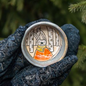 Пиала керамическая Зайка