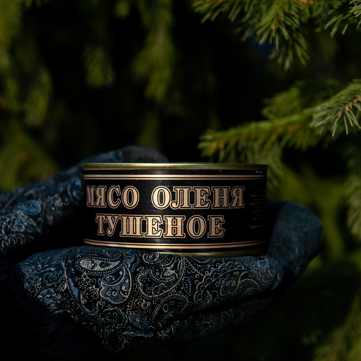 Мясо оленя тушеное 325 г