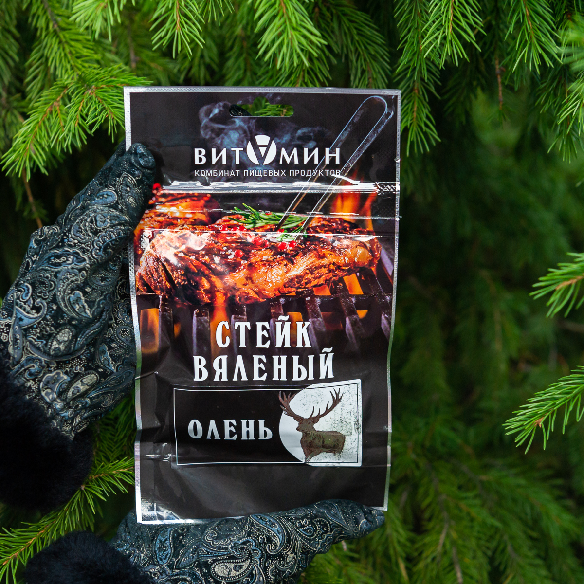 Стейк вяленый Олень 35 г.