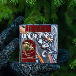 Томлёное мясо Лось 325 г.