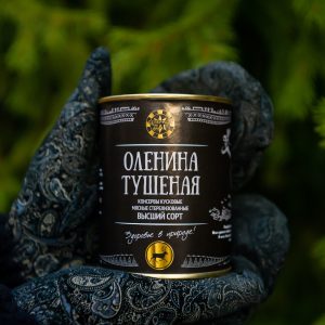 Оленина тушеная высший сорт 338 г