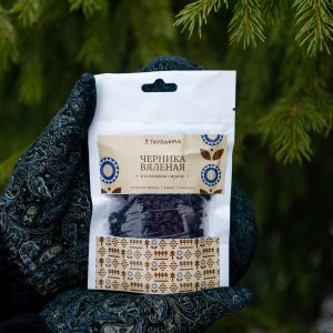 Черника вяленая в сосновом сиропе 50 гр