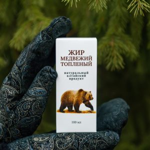 Жир медвежий топлёный 0,1 л