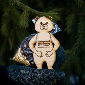 Микс из сосновой шишки, клюквы и кедрового ореха 70 гр