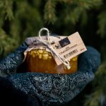 Мёд с кедровым орехом 130 гр (100 мл.)