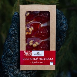 Сосновый мармелад с кедровым орехом 110 гр