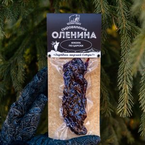 Оленина сыровяленая "Юкола по царски" 70 гр