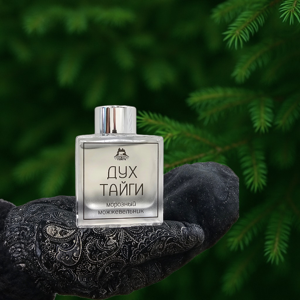 Диффузор ароматический. Дух тайги, морозный можжевельник, 100 мл.