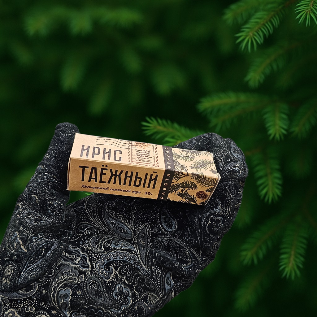 Ирис с сосновой шишкой и кедровым орехом 30 гр