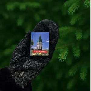 Магнит-книжка «Красноярск» с изображением часовни Параскевы Пятницы
